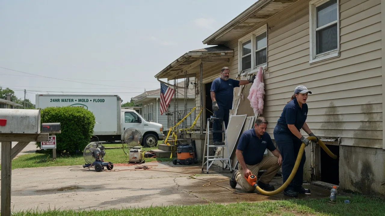 Water Damage Repair in Coral, PA near me